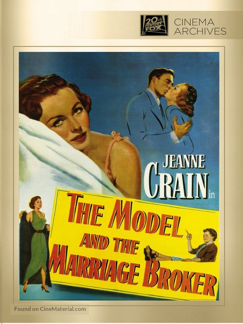 The Model and the Marriage Broker - DVD movie cover
