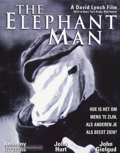 The Elephant Man - Dutch Movie Cover