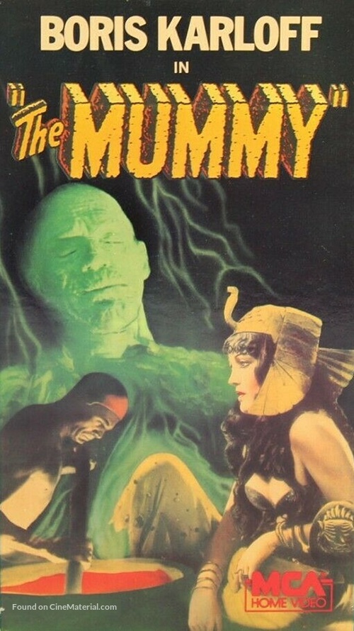 The Mummy - VHS movie cover