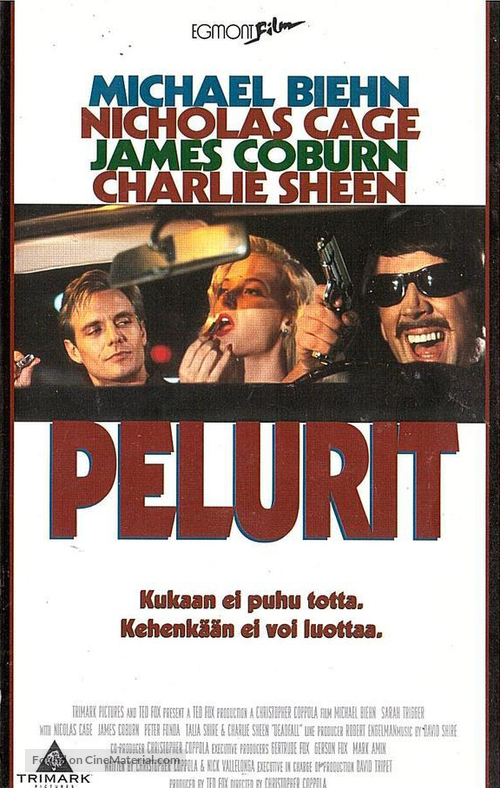 Deadfall - Finnish VHS movie cover