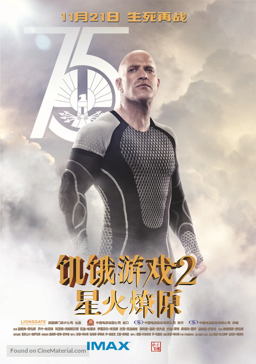 The Hunger Games: Catching Fire - Chinese Movie Poster