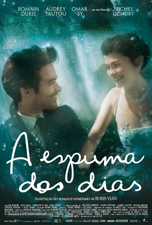 L&#039;&eacute;cume des jours - Brazilian Movie Poster