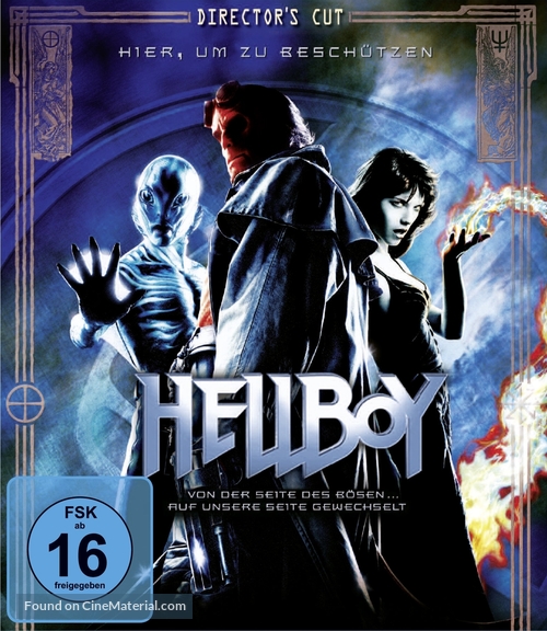 Hellboy - German Blu-Ray movie cover