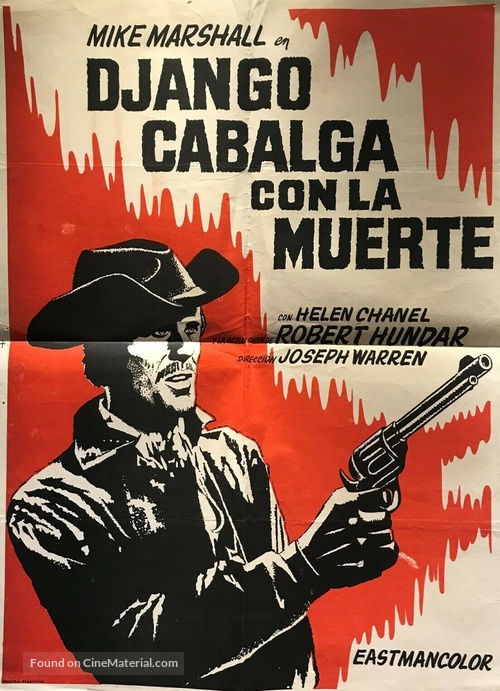 Con lui cavalca la morte - Argentinian Movie Poster