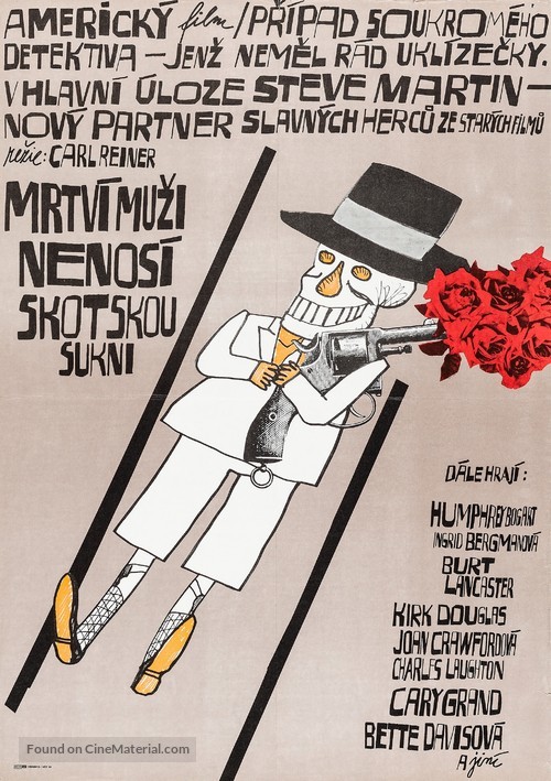 Dead Men Don&#039;t Wear Plaid - Czech Movie Poster