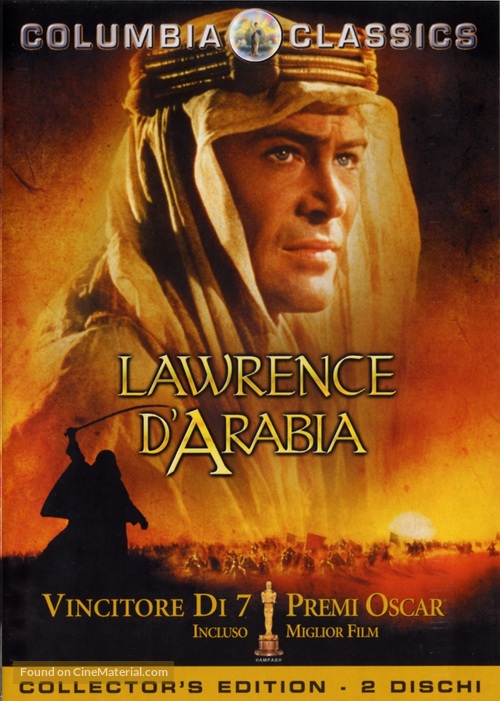 Lawrence of Arabia - Italian DVD movie cover