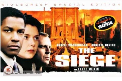 The Siege - British VHS movie cover