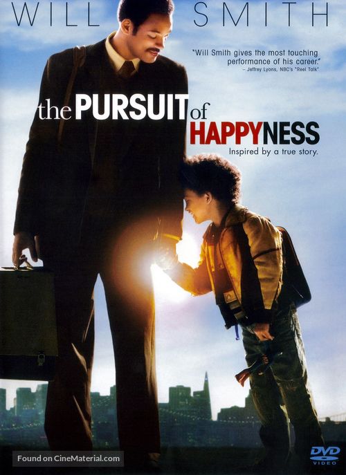 The Pursuit of Happyness - DVD movie cover