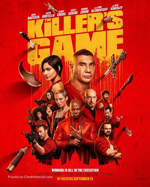 The Killer&#039;s Game - Movie Poster