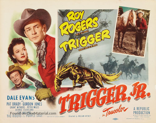 Trigger, Jr. (1950) movie poster