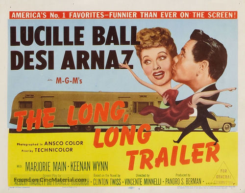 The Long, Long Trailer - Movie Poster