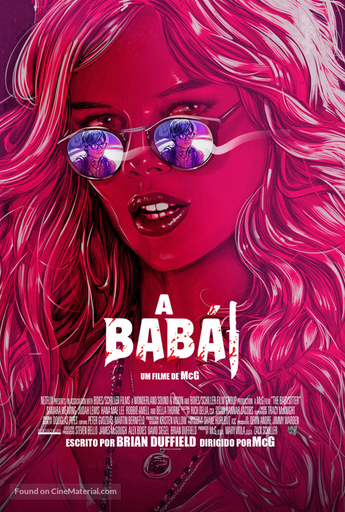 The Babysitter - Brazilian Movie Poster
