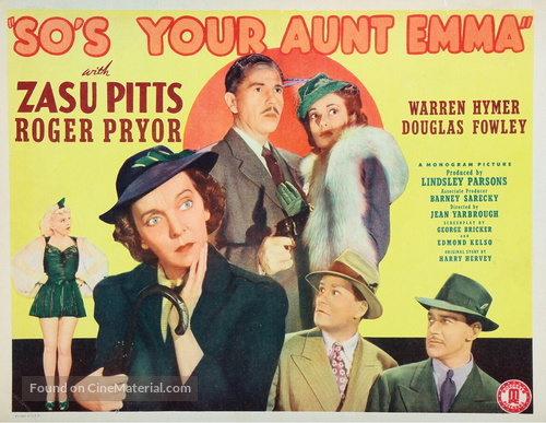 So&#039;s Your Aunt Emma! - Movie Poster