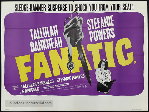 Fanatic - British Movie Poster