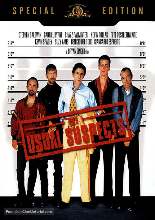 The Usual Suspects - DVD movie cover