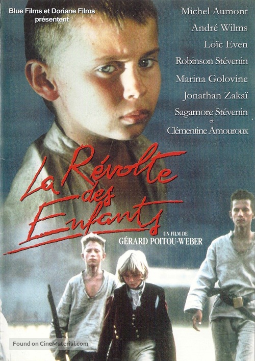 La r&eacute;volte des enfants - French DVD movie cover