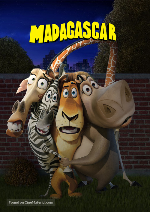 Madagascar - Brazilian Movie Cover