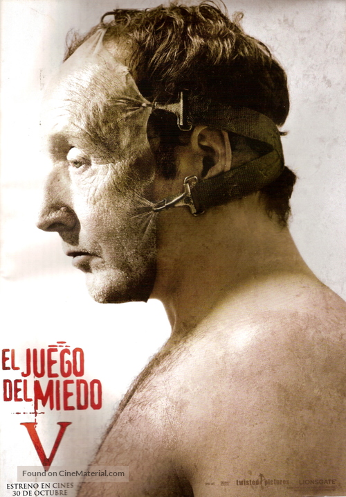 Saw V - Argentinian Movie Poster