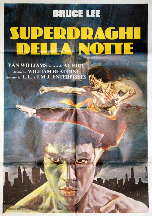 Fury Of The Dragon - Italian Movie Poster