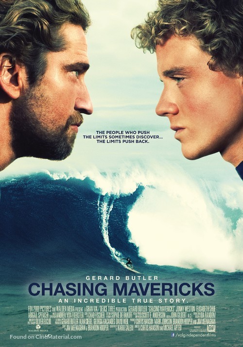 Chasing Mavericks - Dutch Movie Poster