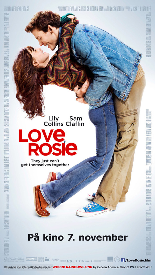 Love, Rosie - Norwegian Movie Poster
