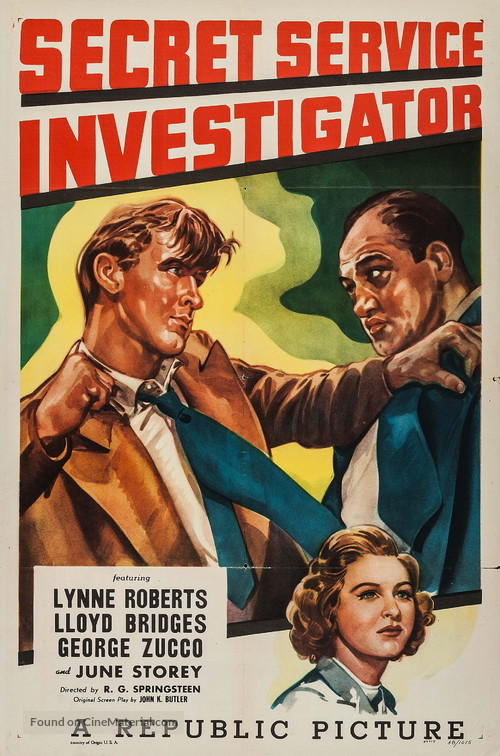 Secret Service Investigator - Movie Poster