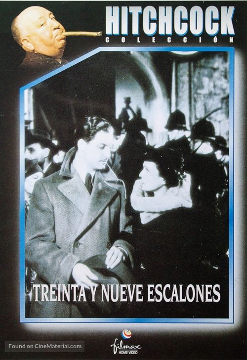 The 39 Steps - Spanish DVD movie cover