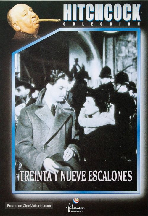 The 39 Steps - Spanish DVD movie cover