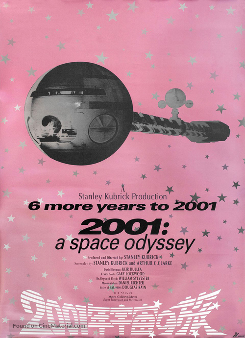 2001: A Space Odyssey - Japanese Re-release movie poster