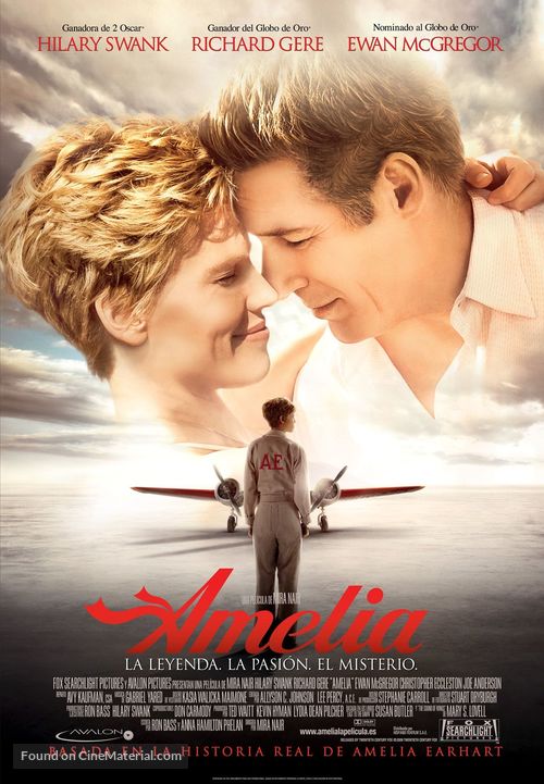 Amelia - Spanish Movie Poster