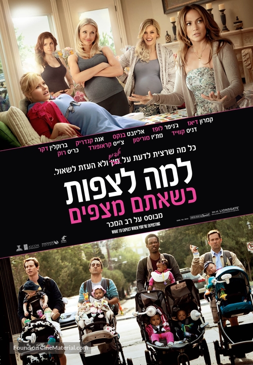 What to Expect When You&#039;re Expecting - Israeli Movie Poster