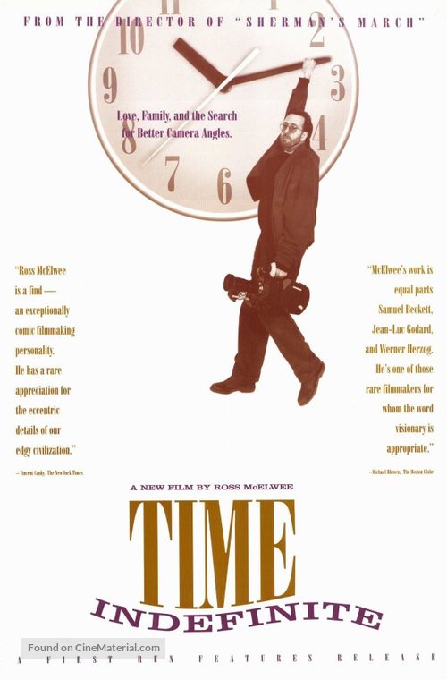 Time Indefinite - VHS movie cover