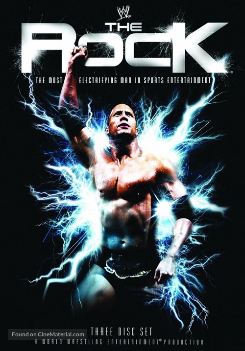 The Rock: The Most Electrifying Man in Sports Entertainment - DVD movie cover