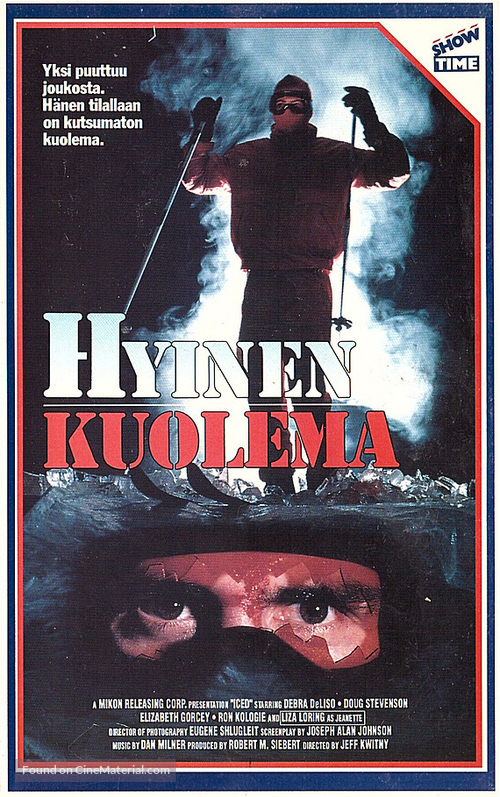 Iced - Finnish VHS movie cover