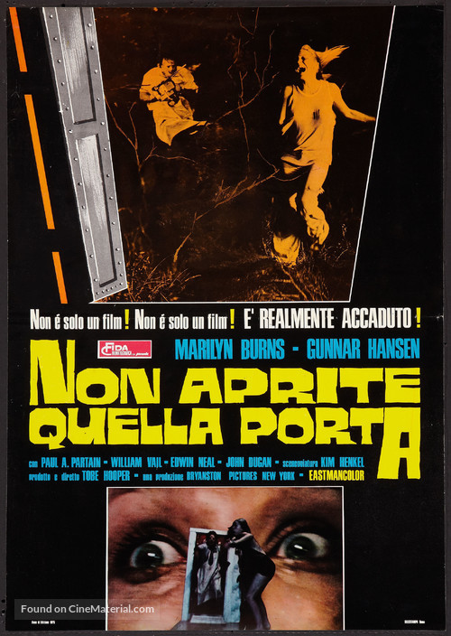 The Texas Chain Saw Massacre - Italian Movie Poster