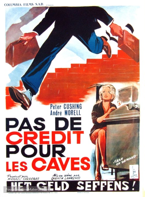 Cash on Demand - Belgian Movie Poster