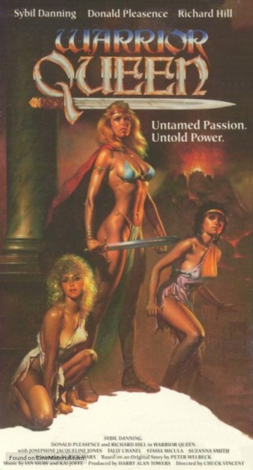 Warrior Queen - VHS movie cover