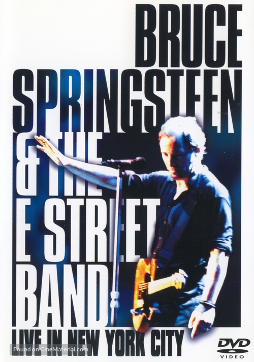 Bruce Springsteen and the E Street Band: Live in New York City - DVD movie cover