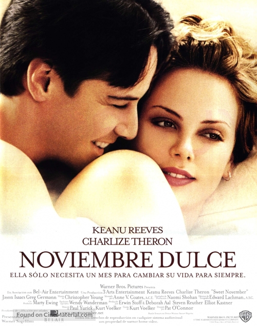 Sweet November - Spanish Movie Poster