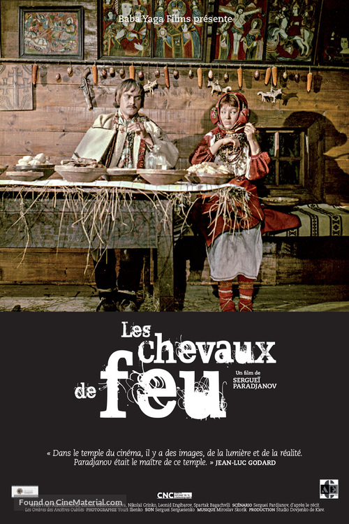 Tini zabutykh predkiv - French Movie Poster