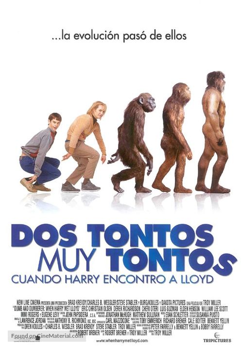 Dumb and Dumberer: When Harry Met Lloyd - Spanish Movie Poster