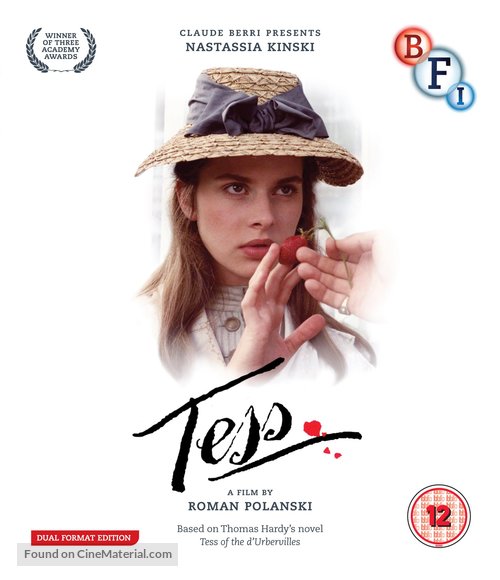 Tess - British Blu-Ray movie cover