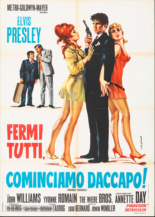 Double Trouble - Italian Movie Poster