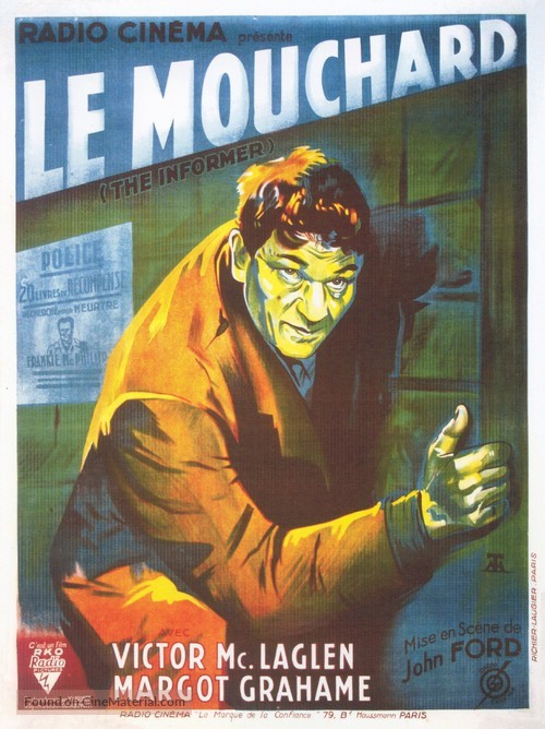 The Informer - French Movie Poster