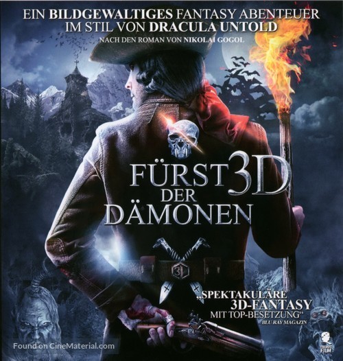 Viy 3D - German Blu-Ray movie cover