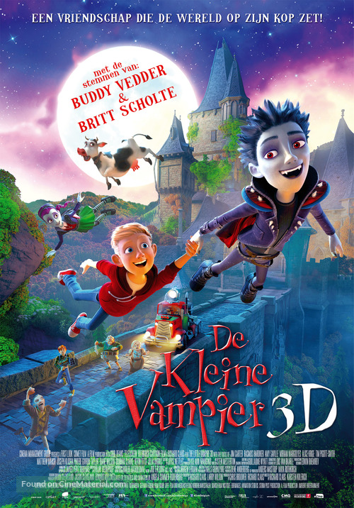 The Little Vampire 3D - Dutch Movie Poster