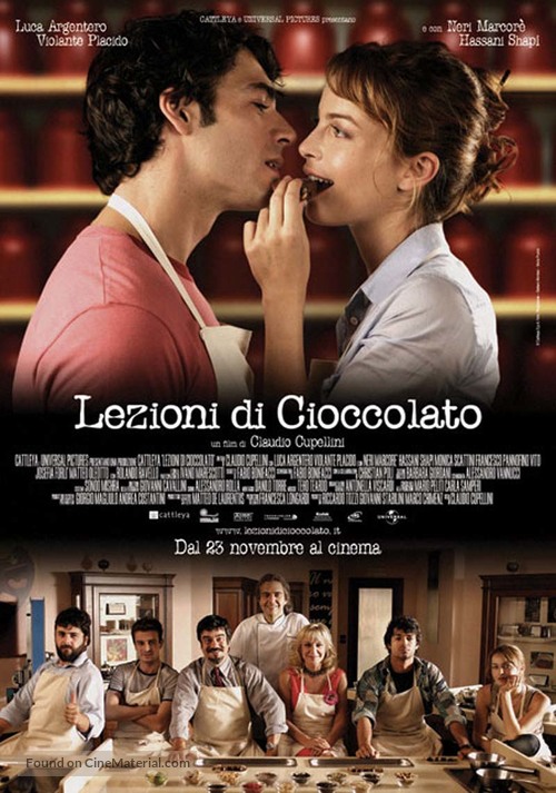 Lezioni di cioccolato - Italian poster