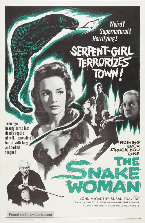 The Snake Woman - Movie Poster