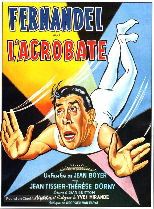 L&#039;acrobate - French Movie Poster