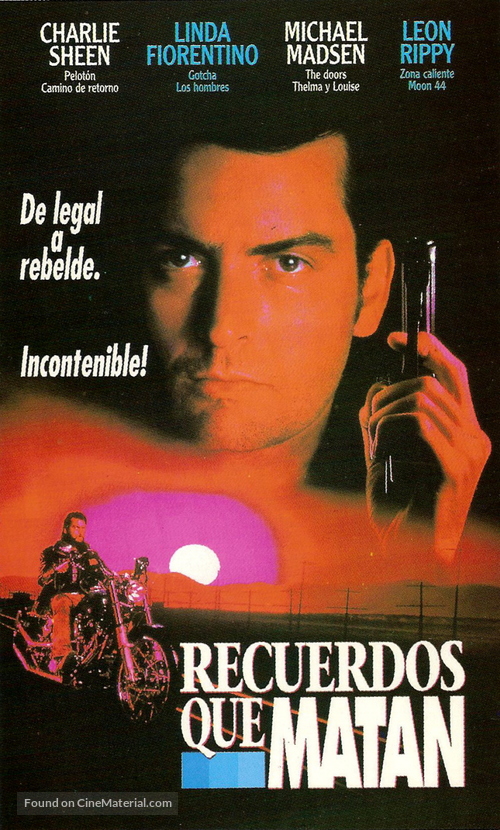 Beyond The Law - Argentinian VHS movie cover